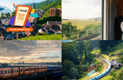 นั่งรถไฟเที่ยว 5 ประเทศในยุโรป ด้วย Eurail Global Pass!
