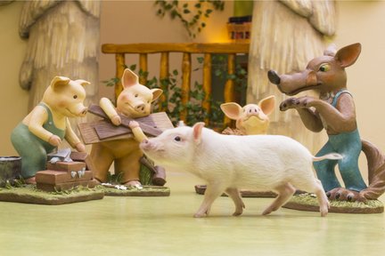 Micro Pig Cafe Experience in Harajuku