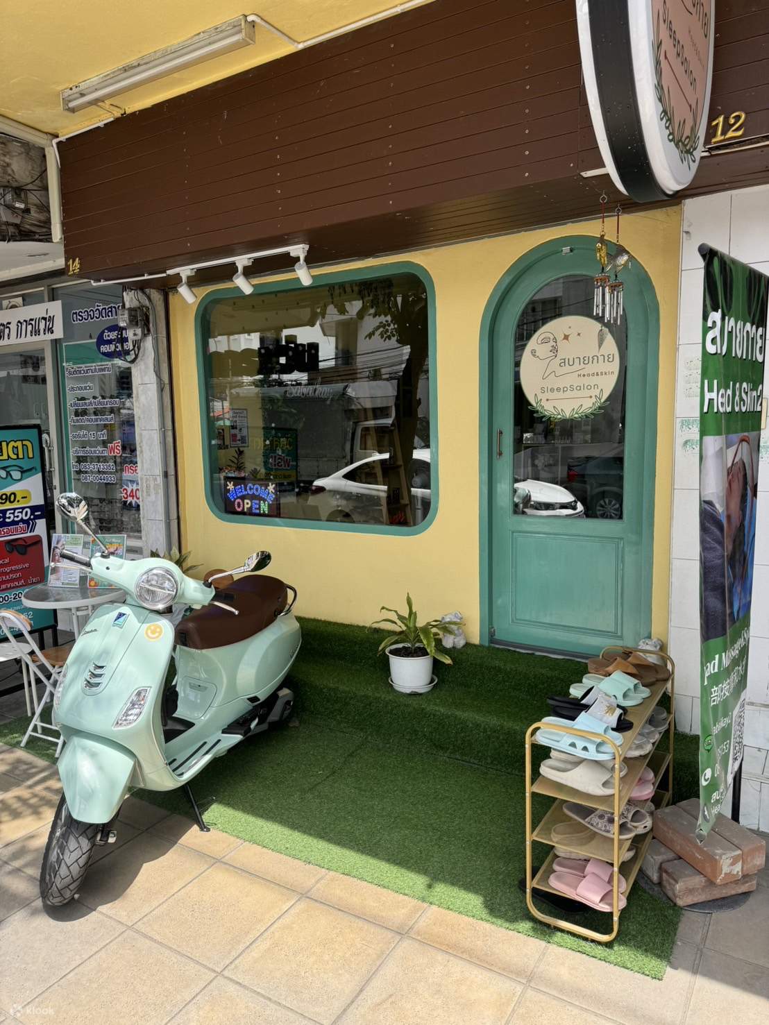 sabaikay head and skin massage store front