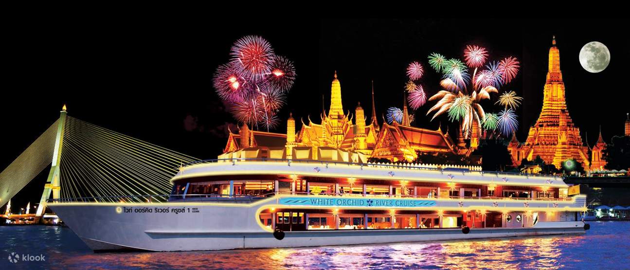 Chao phraya white orchid