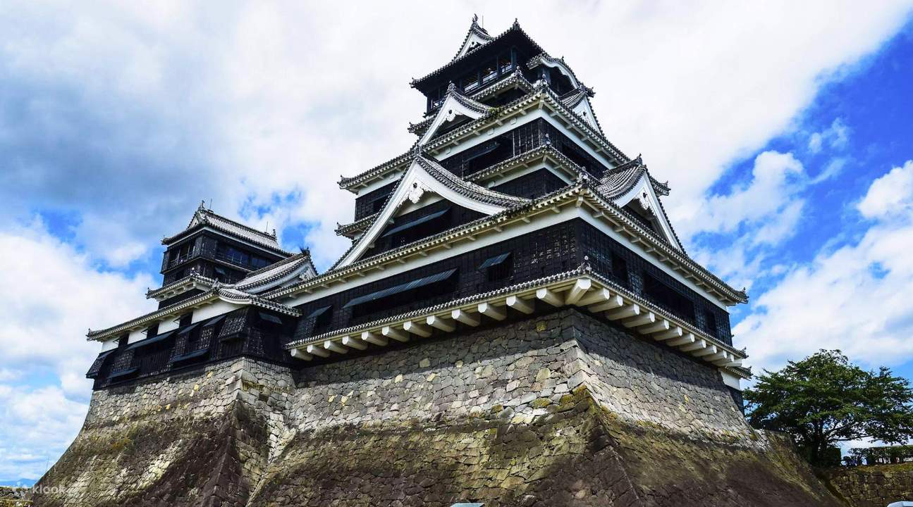 Kumamoto Castle, Mount Aso and Kumamon Square Private Day Tour