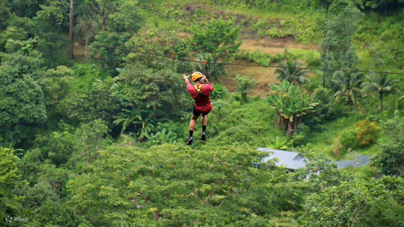Flying Hanuman Ziplining Experience in Phuket Natural Rainforest