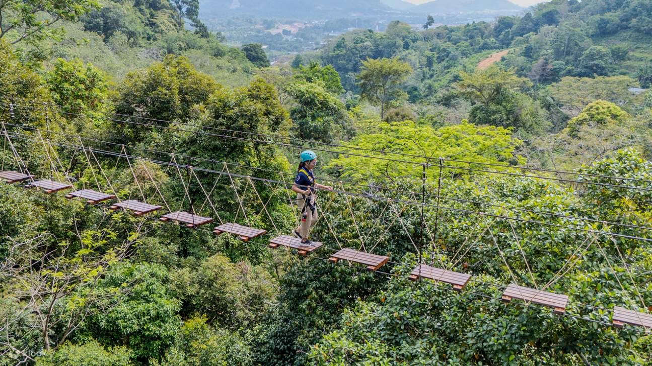 Flying Hanuman Ziplining Experience in Phuket Natural Rainforest