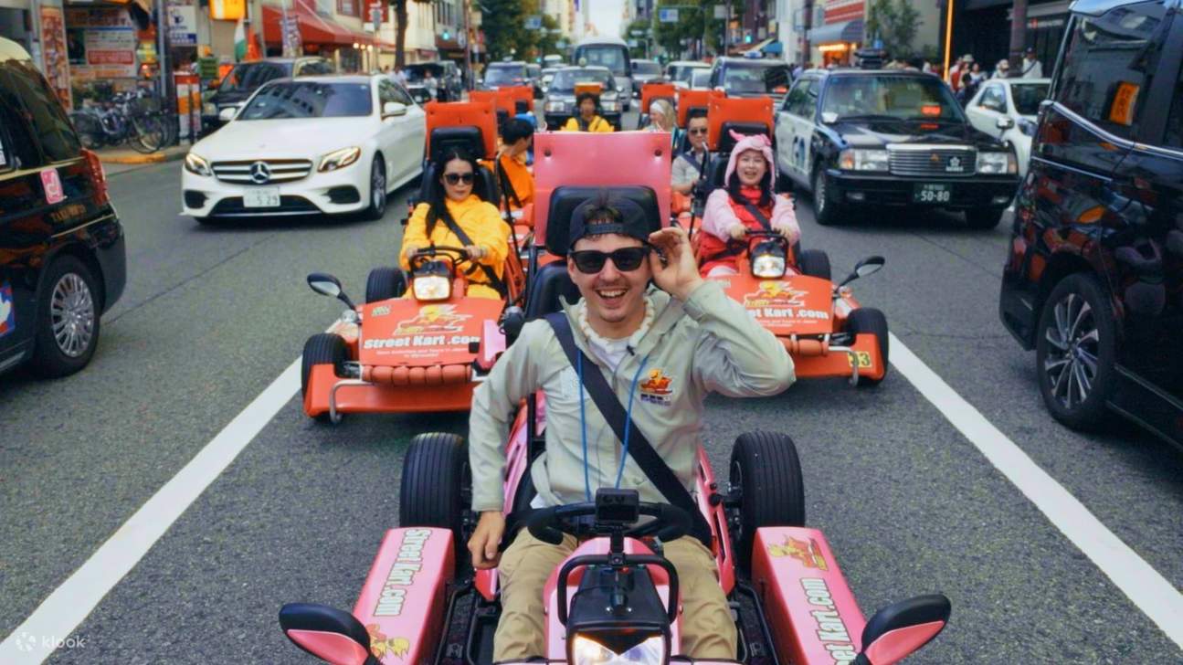 Street Go-Kart Experience in Osaka by the Original Street Kart
