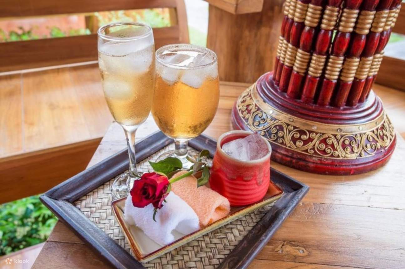 spa welcome drink