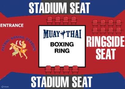 paln del sedile dello stadio di patong